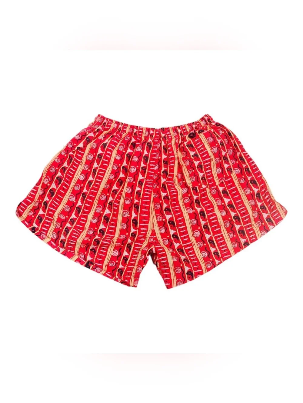 Vintage 90s T&C Neon Surf Swim Shorts - Sz L